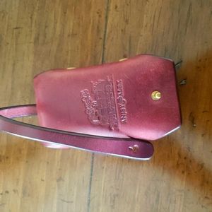 Handmade in Ukraine leather key pouch